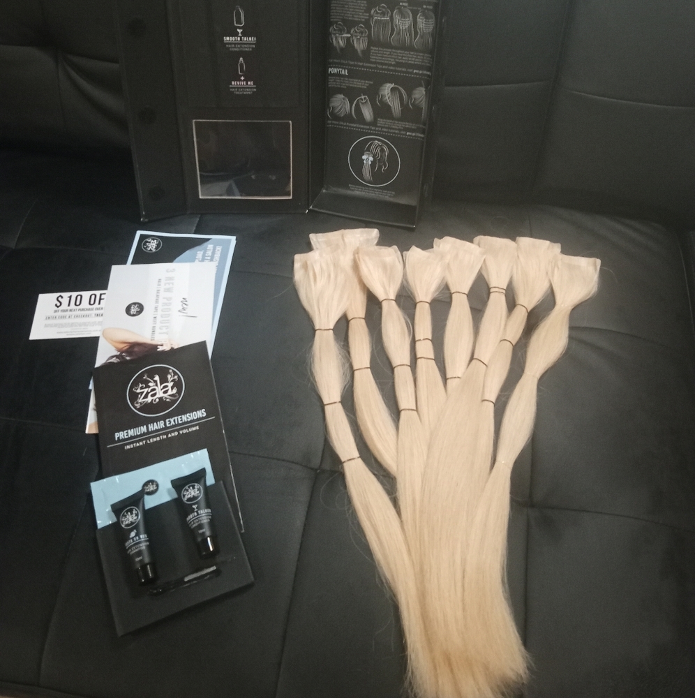Zala 16" beachy blonde 80 pieces 170 grams